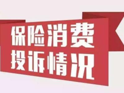 2019年保险投诉排行